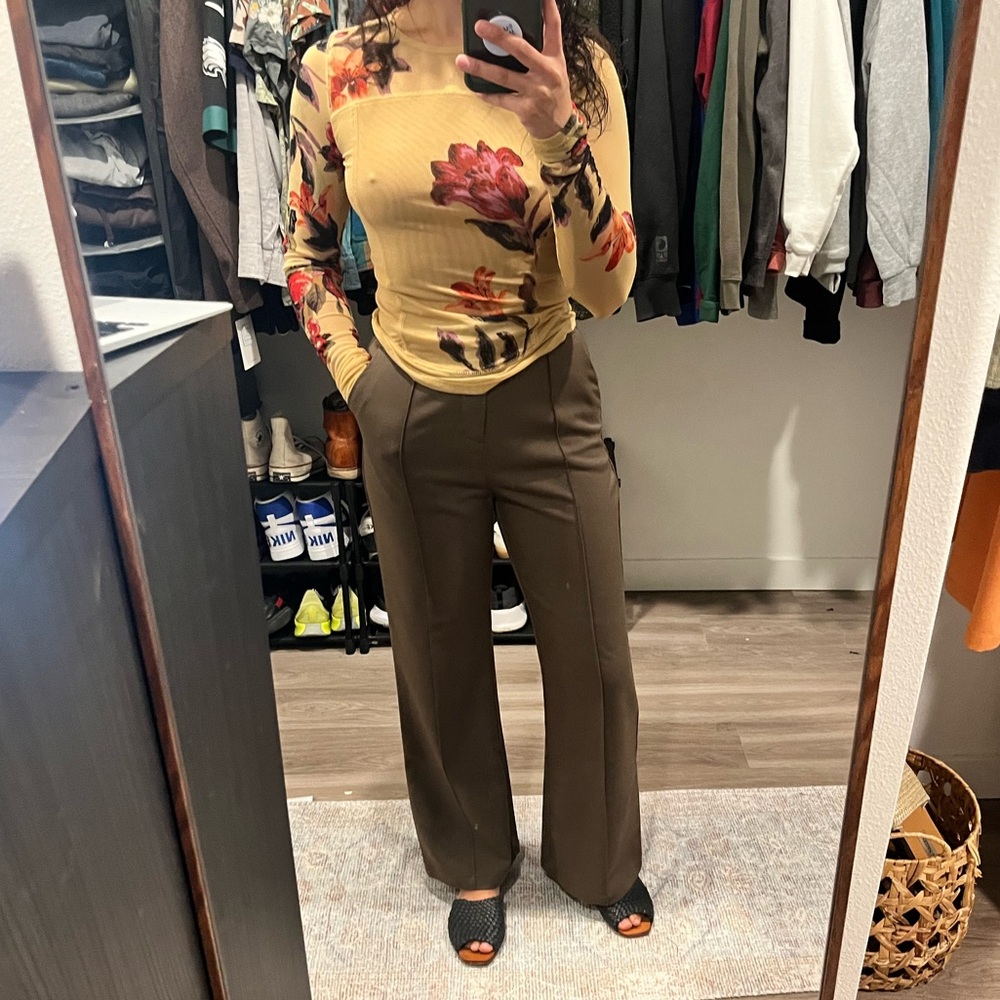Classic brown pant